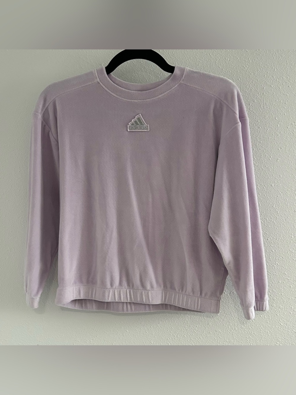 adidas Lavender Crewneck Sweatshirt